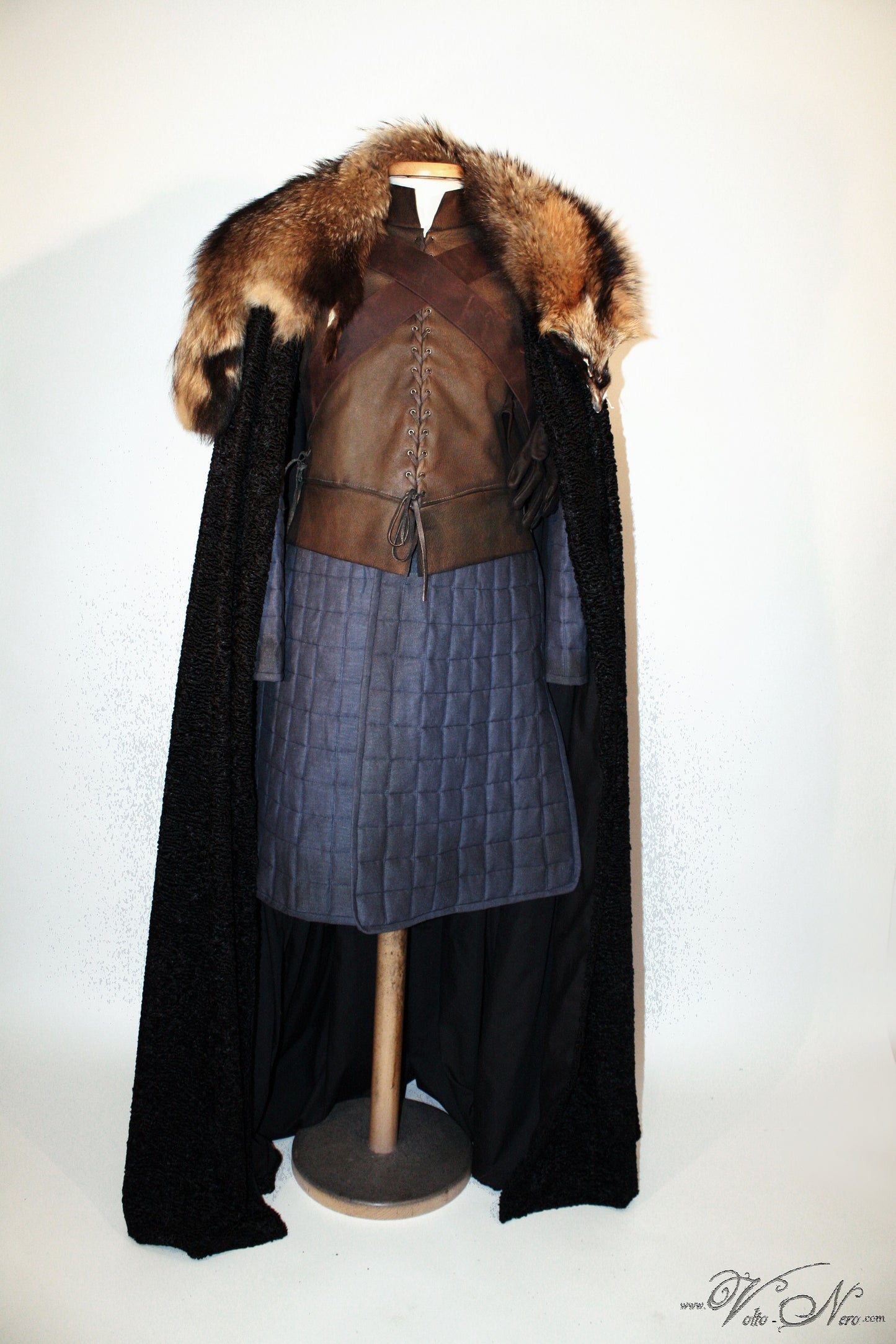 Game of Thrones Ned Stark Leder Cosplay Kostüm Mittelalter